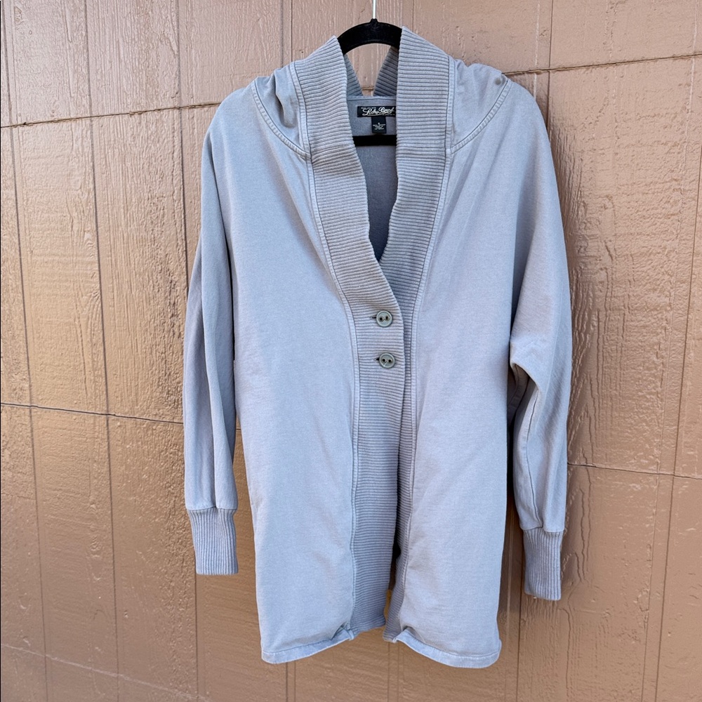 Lucky Brand Oversized Gray Sweatshirt
